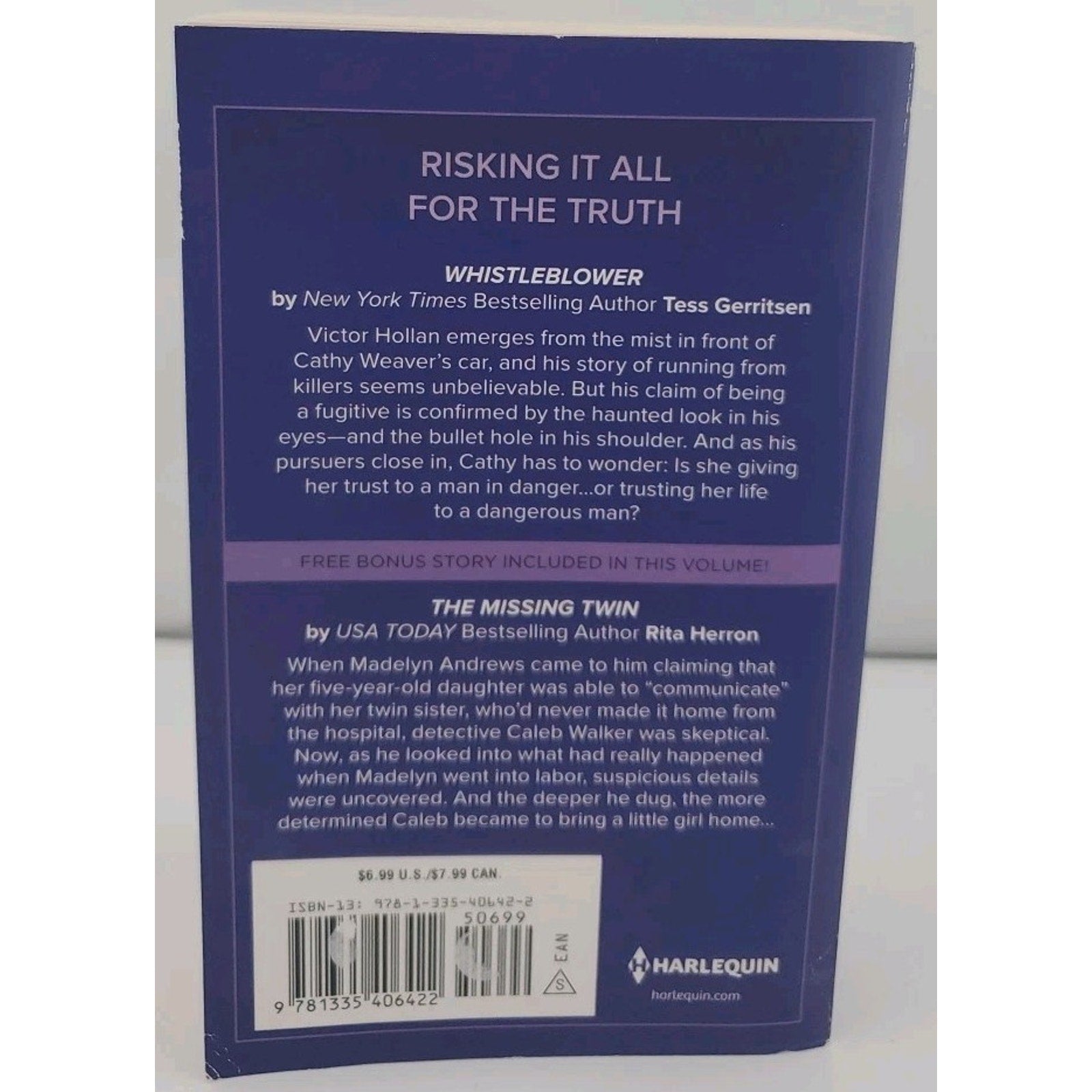 Hidden Truths by Rita Herron and Tess Gerritsen (2021, Mass Market)