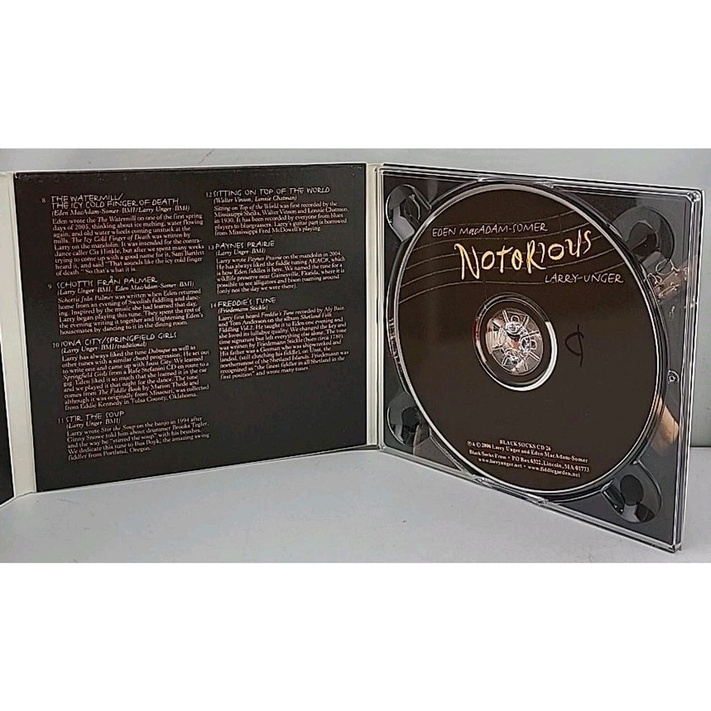 Notorious by Eden Macadam-Somer (CD, 2006)