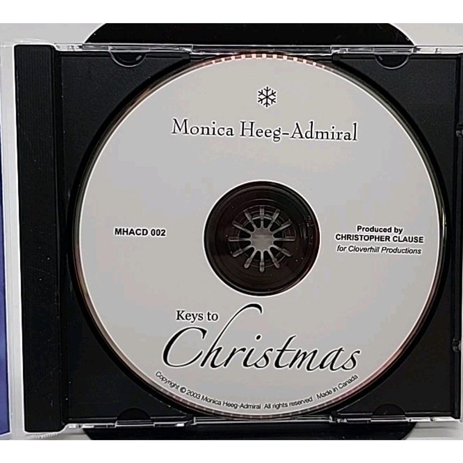 Monica Heeg - Admiral Keys To Christmas (CD)