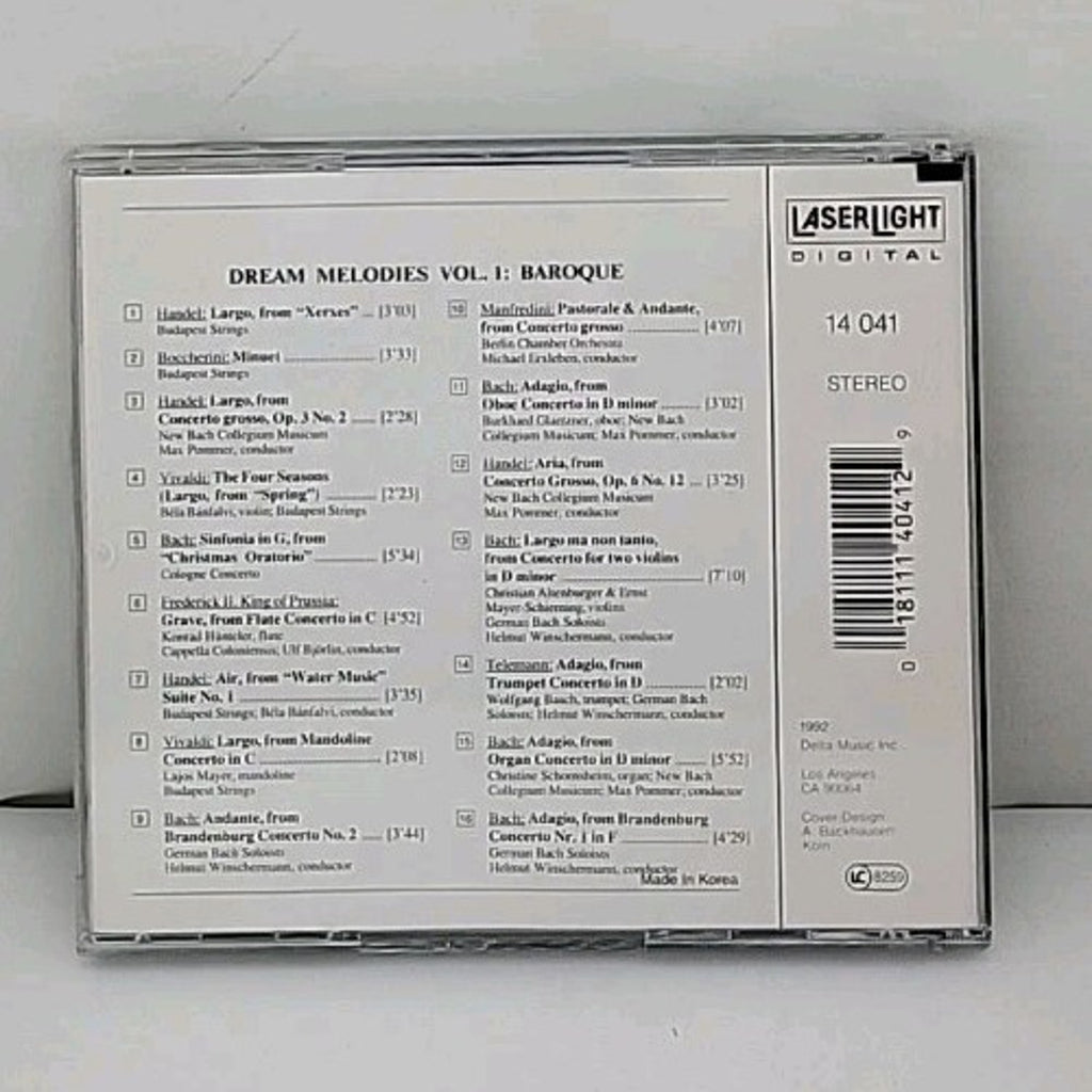 Dream Melodies Vol. 1-5 by Various (CD, 1992)