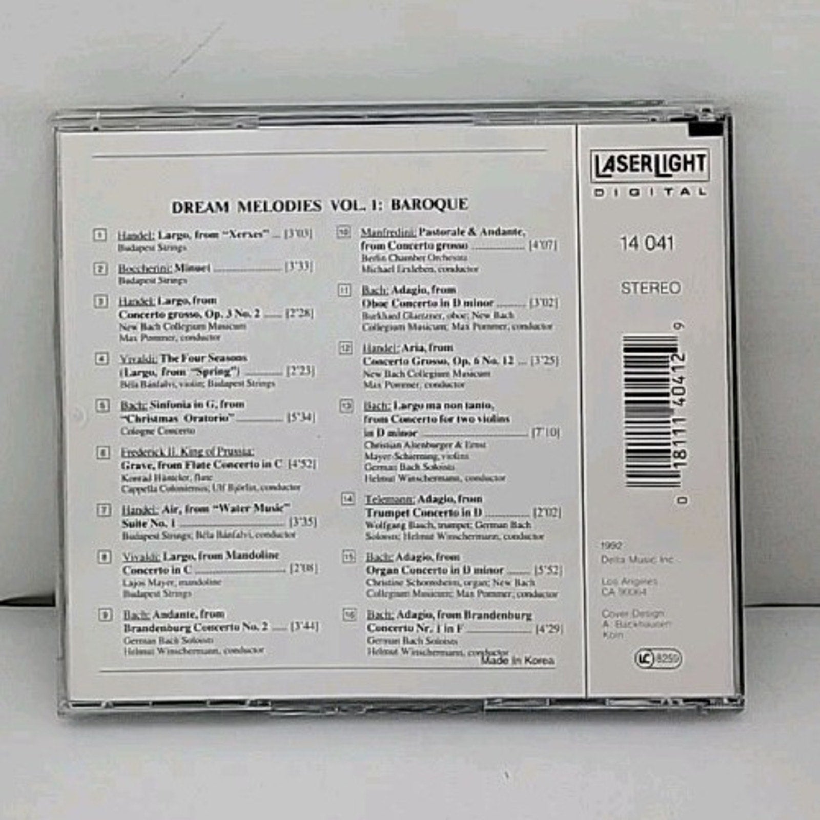 Dream Melodies Vol. 1-5 by Various (CD, 1992)