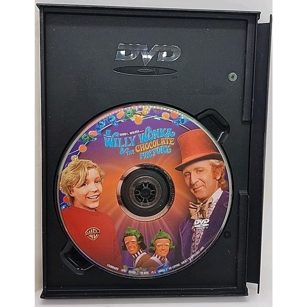 Willy Wonka & the Chocolate Factory (DVD, 1971)