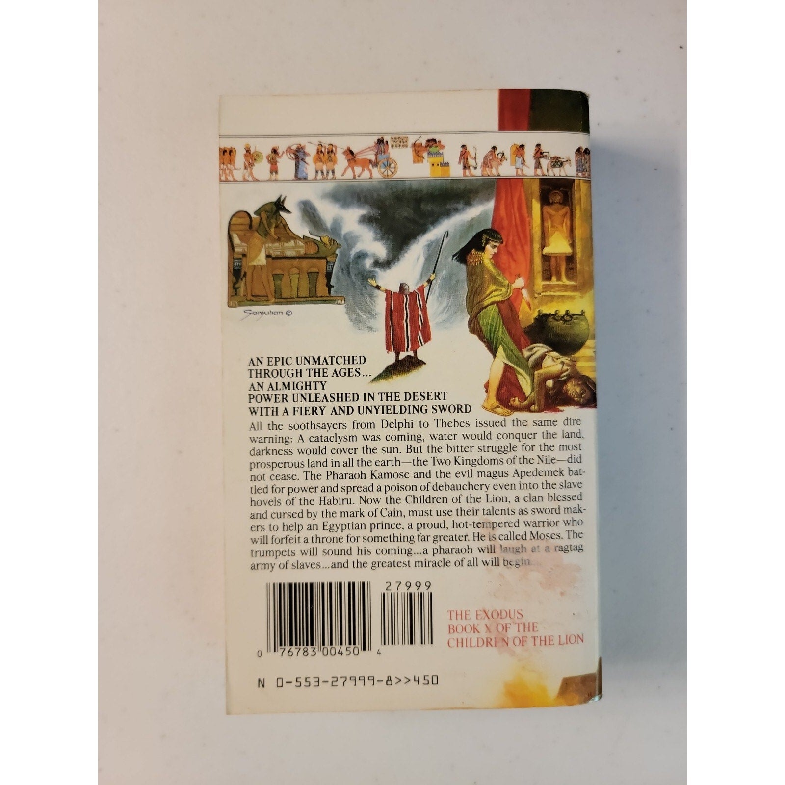 Children of the Lion Ser.: The Exodus by Peter Danielson (1989, Mass Market)