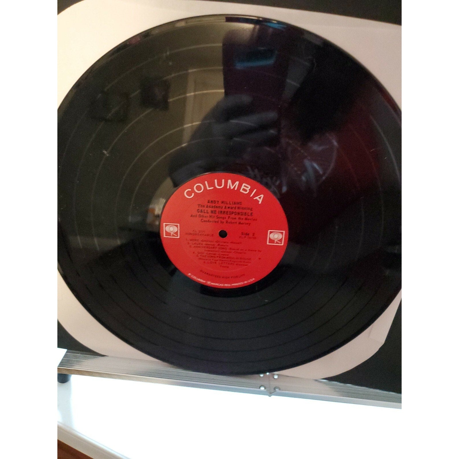 Andy Willians Call Me Irresponsible Lp