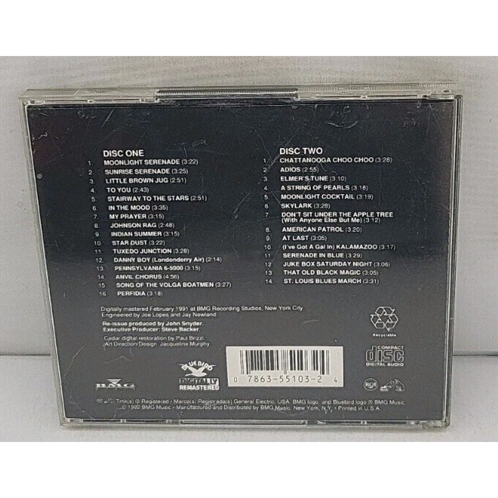 Memorial by Glenn Miller (CD, 1992) 2 Disc