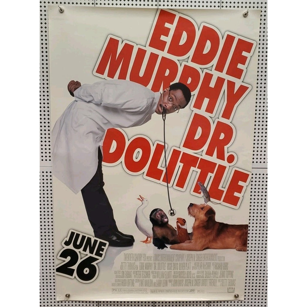 Dr. Dolittle movie poster 27 x 40 Single-Sided