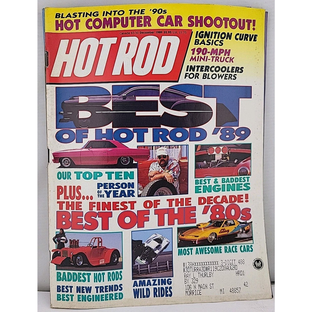 Hot Rod Magazine - December 1989 - Volume 42 Number 12