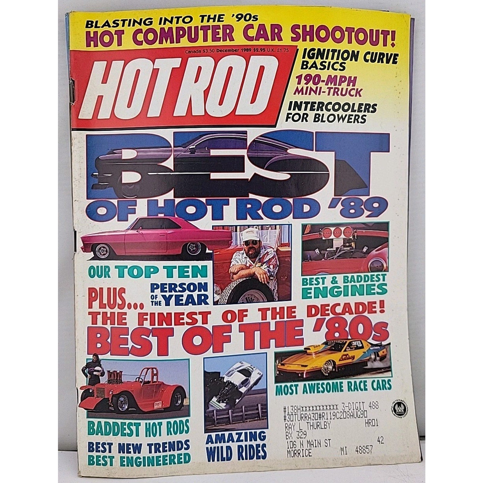 Hot Rod Magazine - December 1989 - Volume 42 Number 12