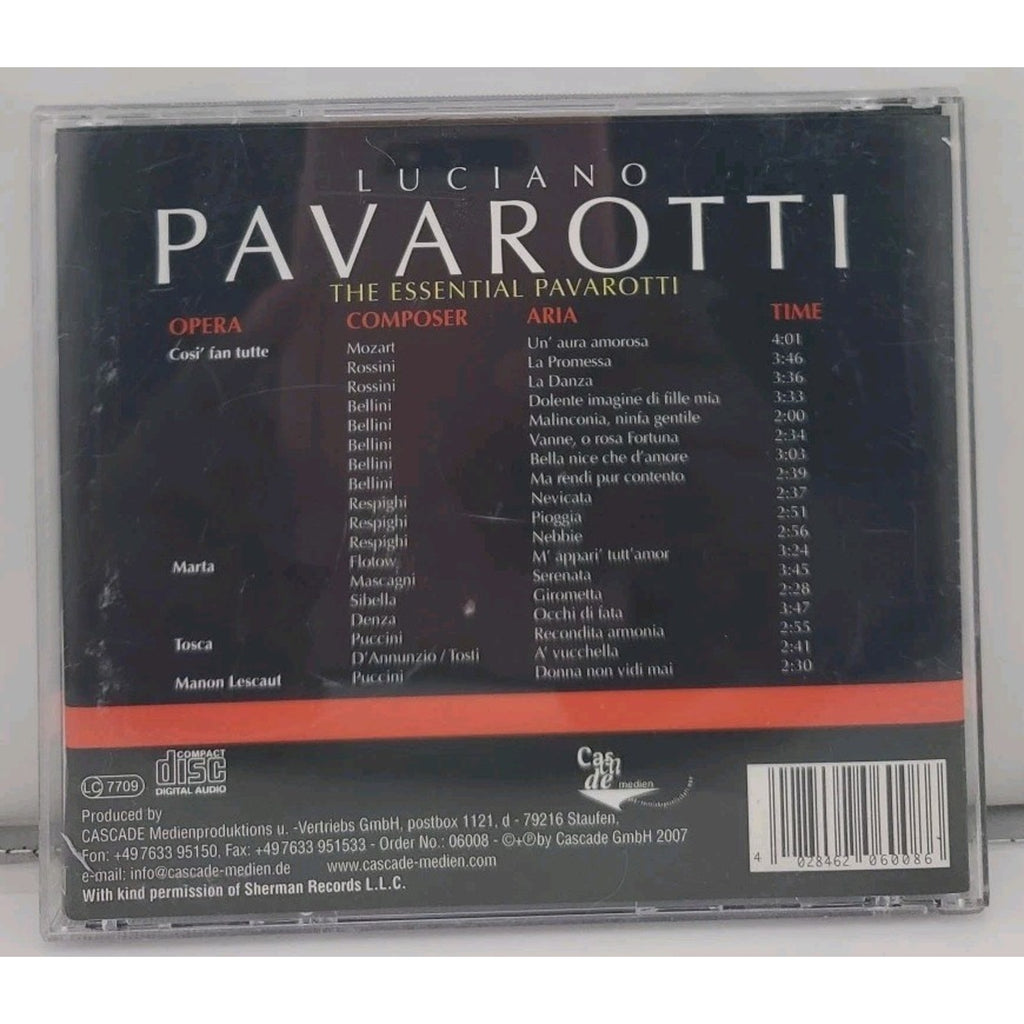 Luciano Pavarotti The Essential Pavarotti CD