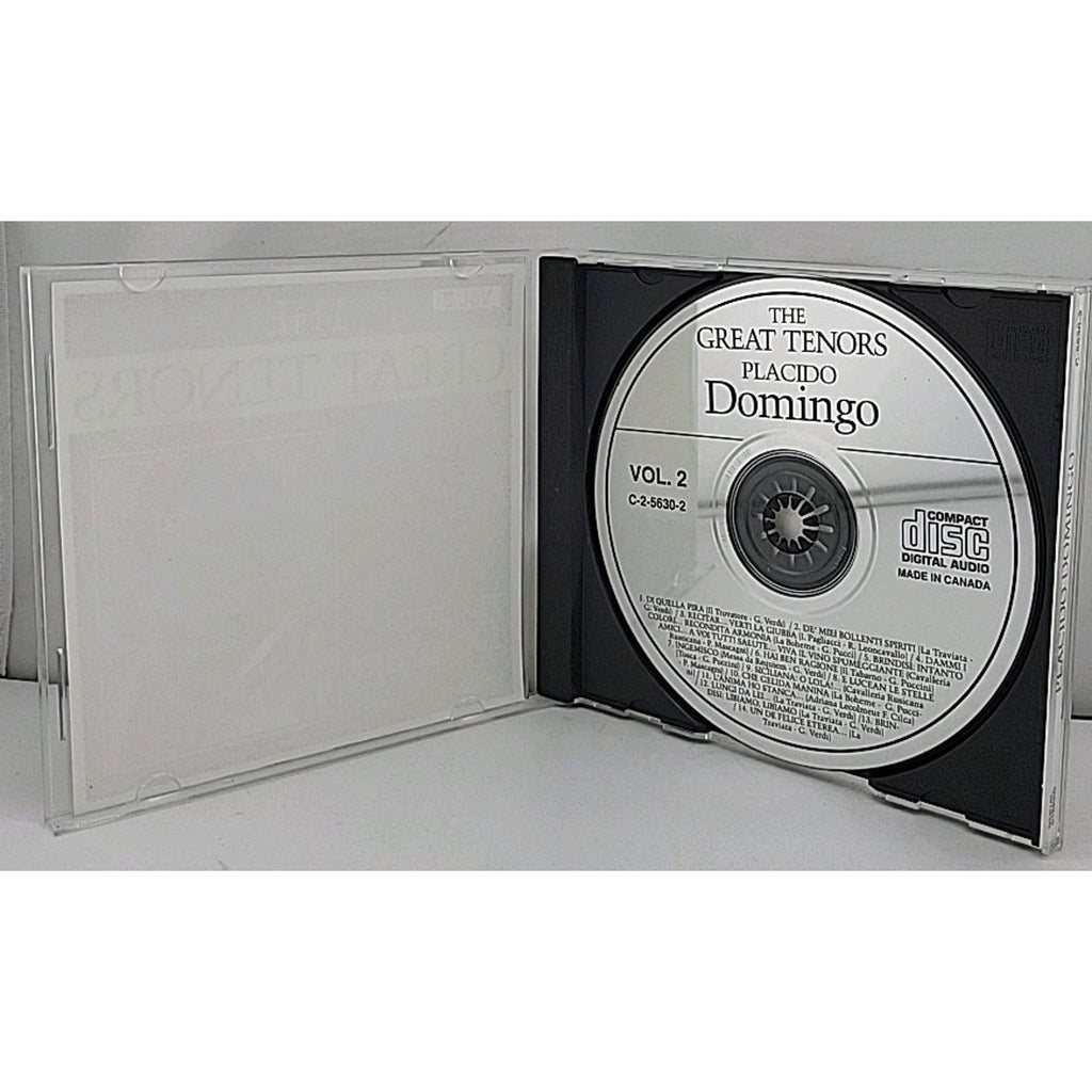 The Great Tenors, Vol. 2: Placido Domingo (CD, Madacy)