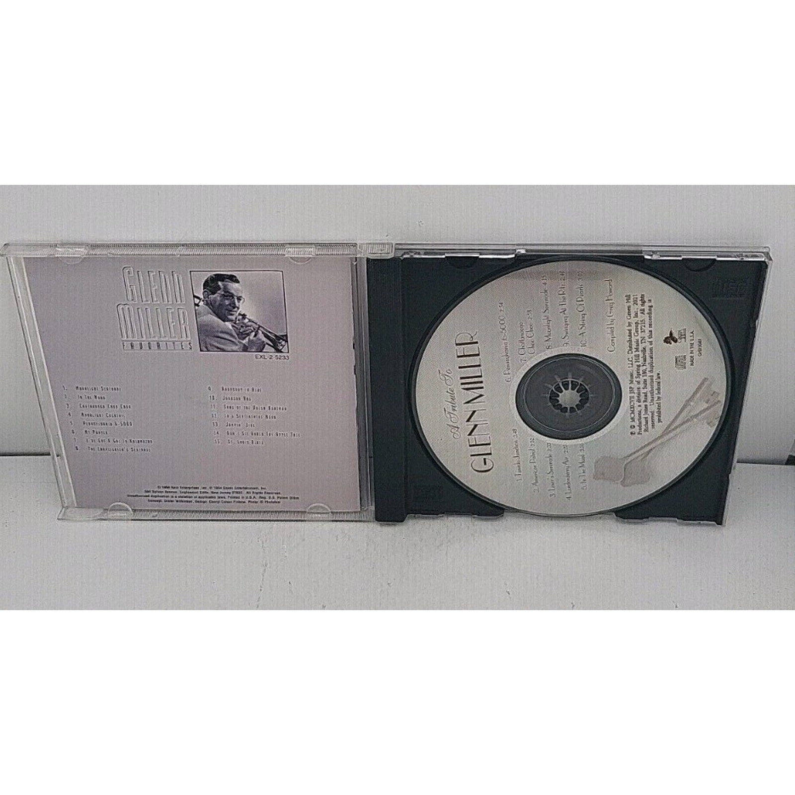 Glenn Miller Favorites CD Excelsior Big Band Gold 1994