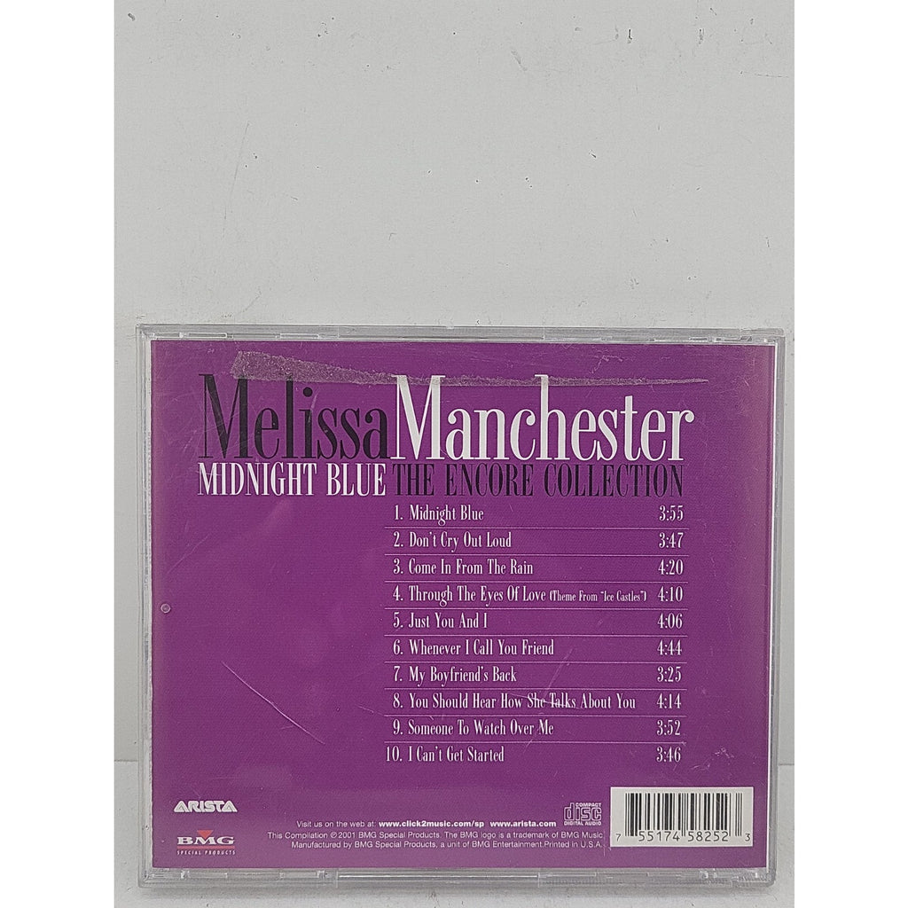 Midnight Blue-Encore Collection by Melissa Manchester (CD, 2001)