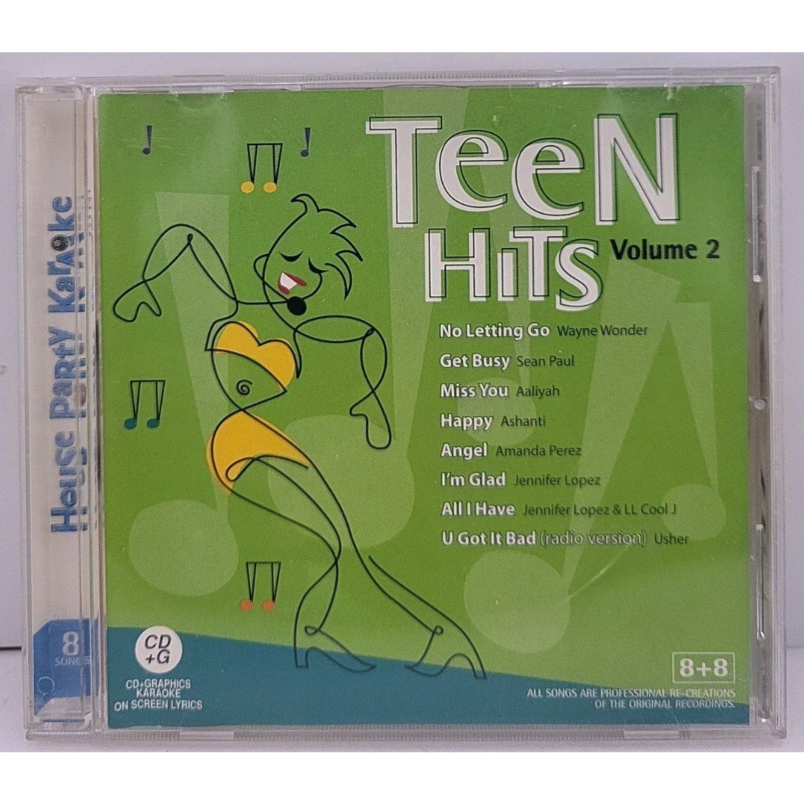 House Party Karaoke Teen Hits Volume 2 Audio CD