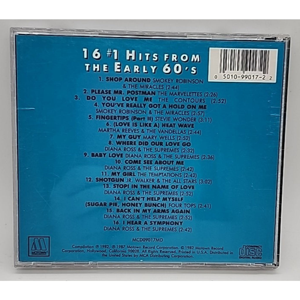 A Motown Compact Classic 16# 1 Hits The Early 60's CD Diana Ross & The Supremes