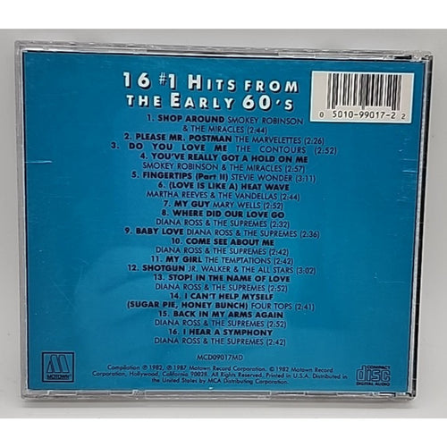 A Motown Compact Classic 16# 1 Hits The Early 60's CD Diana Ross & The Supremes