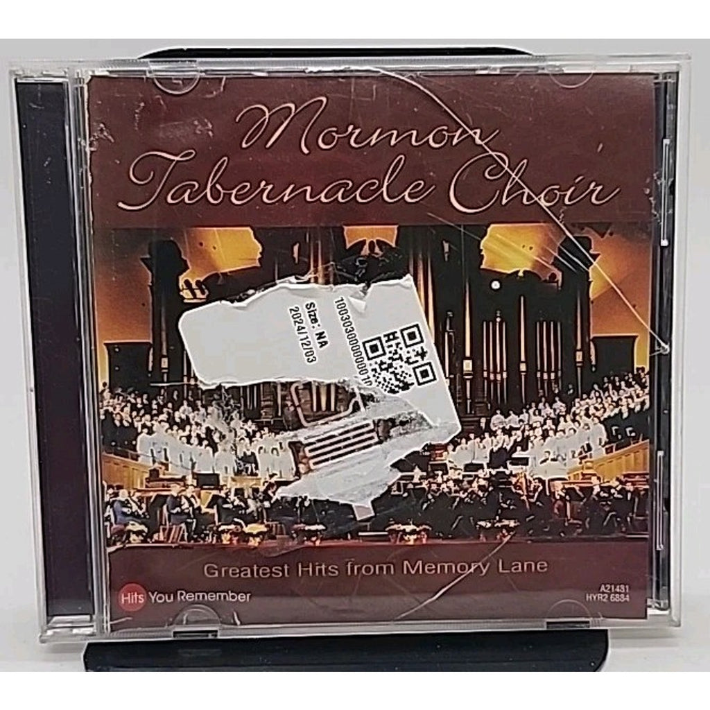 Mormon Tabernacle Choir Hits You Remember (CD)