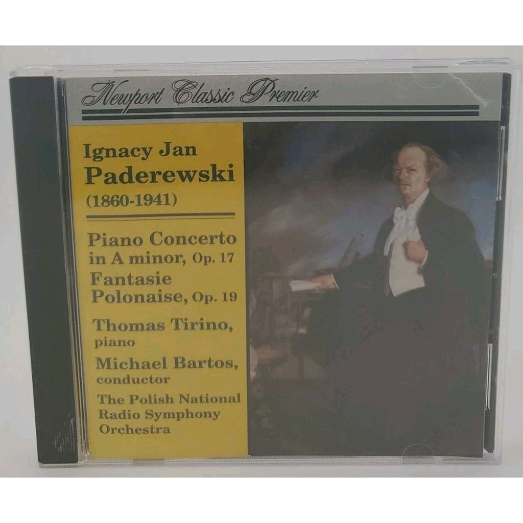 Paderewski : Piano Concerto In A Minor, Op. 17 • Fantasie Polonaise, Op. 19 (CD)
