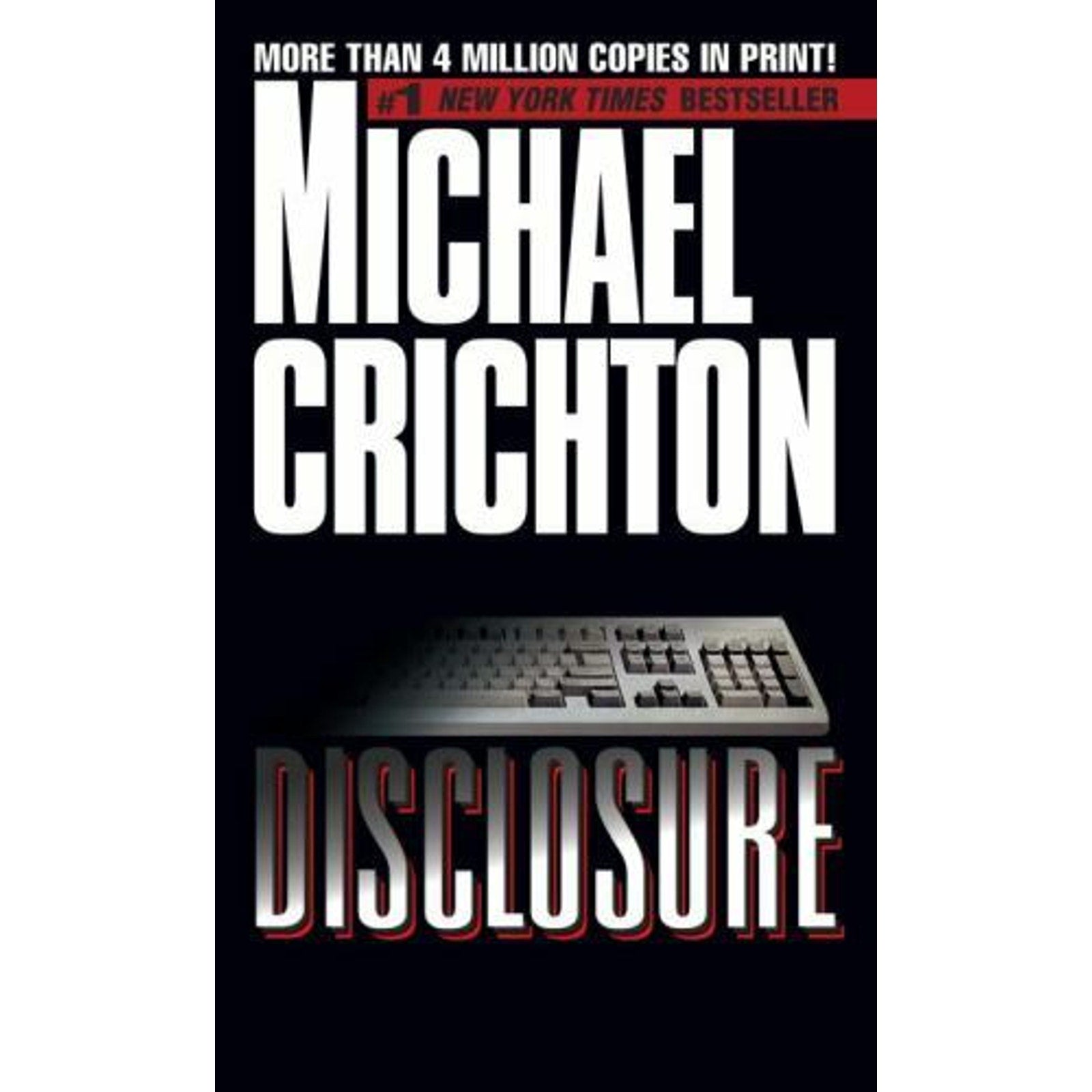 Disclosure by Michael Crichton (1994, Paperback)
