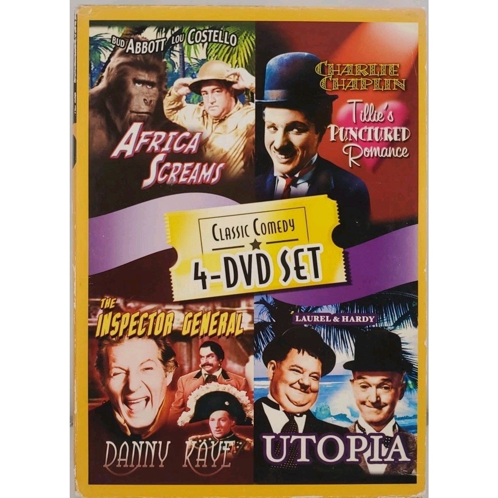 Classic Comedy 4-DVD Set