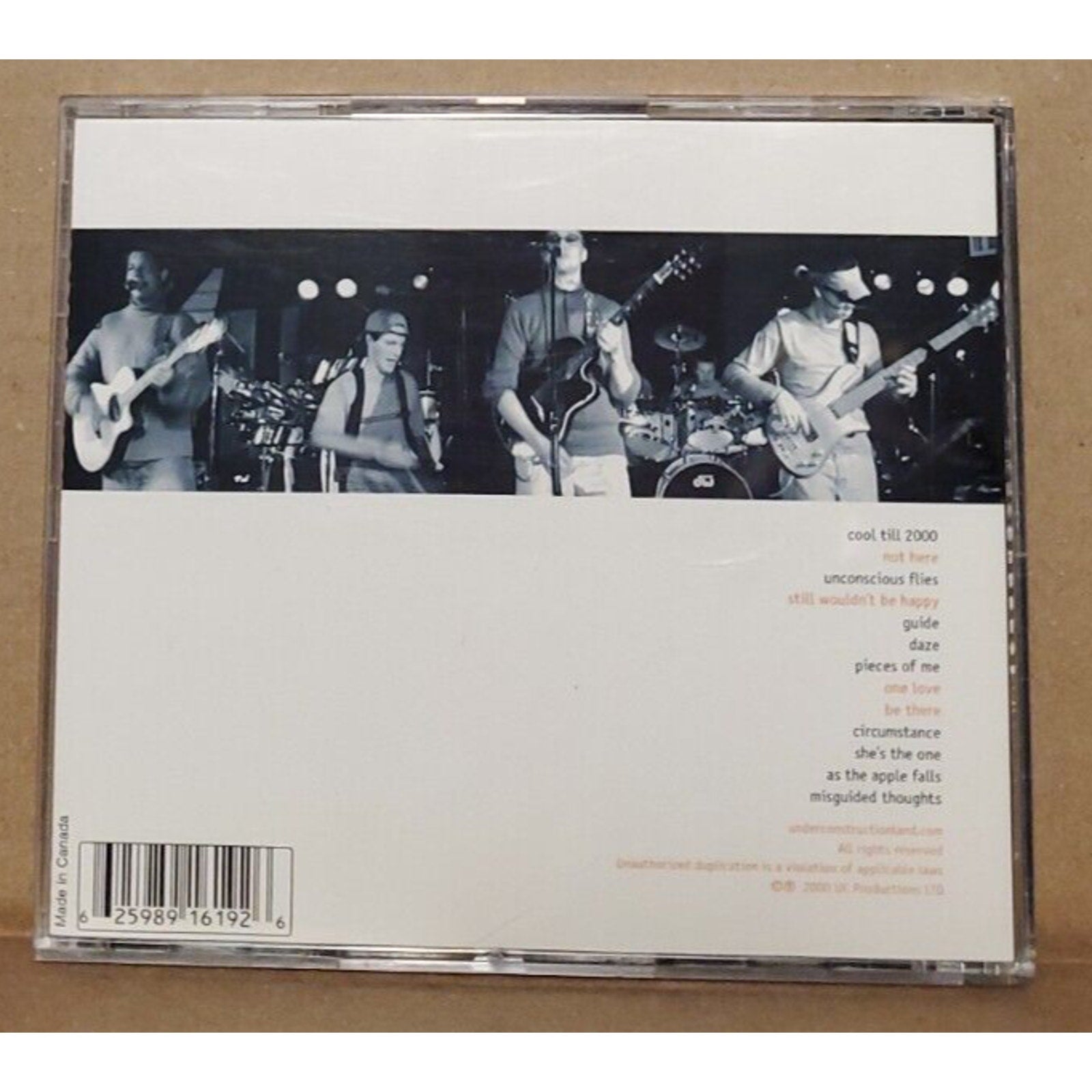 Under Construction All Access Live (CD)