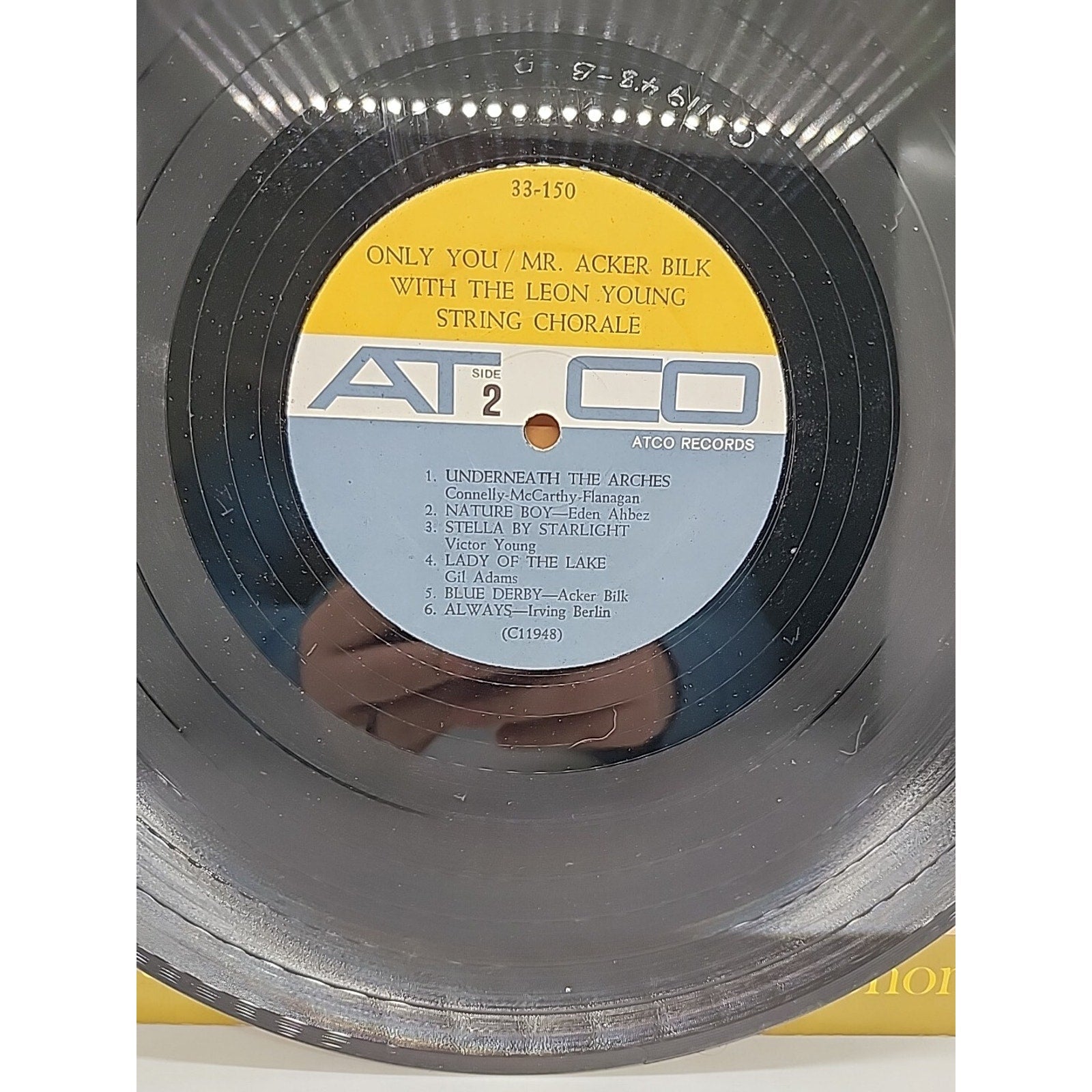Mr Acker Bilk And Leon Young Only You (Record)