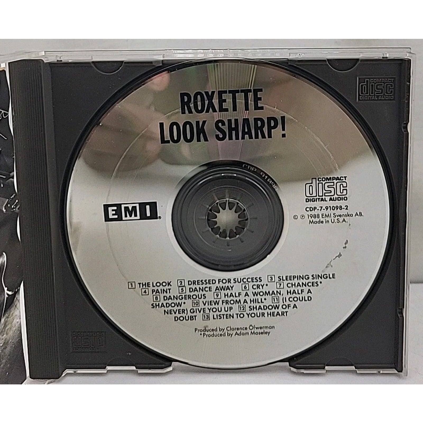 Look Sharp by Roxette (CD, 1990)