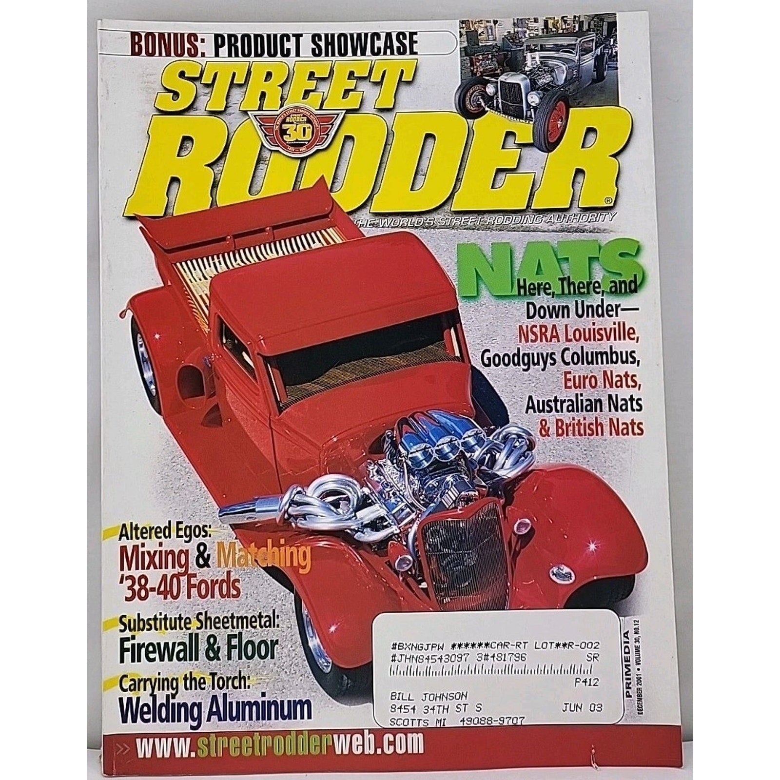 Street Rodder Magazine - December 2001 - Vol. 30 No. 12