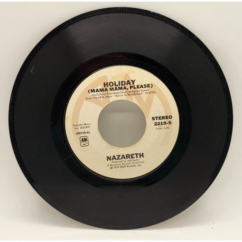Ship of Dreams / Holiday (Mama Mama, Please) By Nazareth (Record) - 2219-S