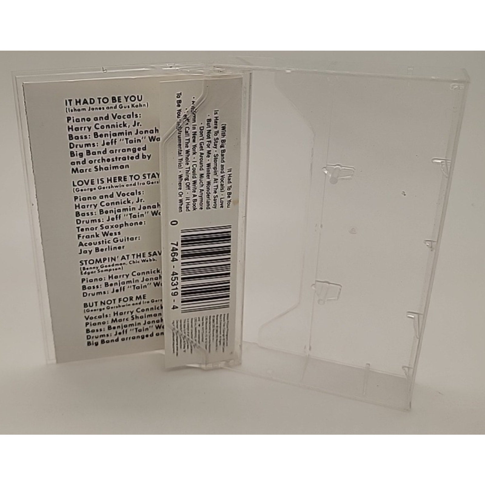 Harry Connick Jr - When Harry Met Sally Soundtrack (Cassette, 1989, CBS)