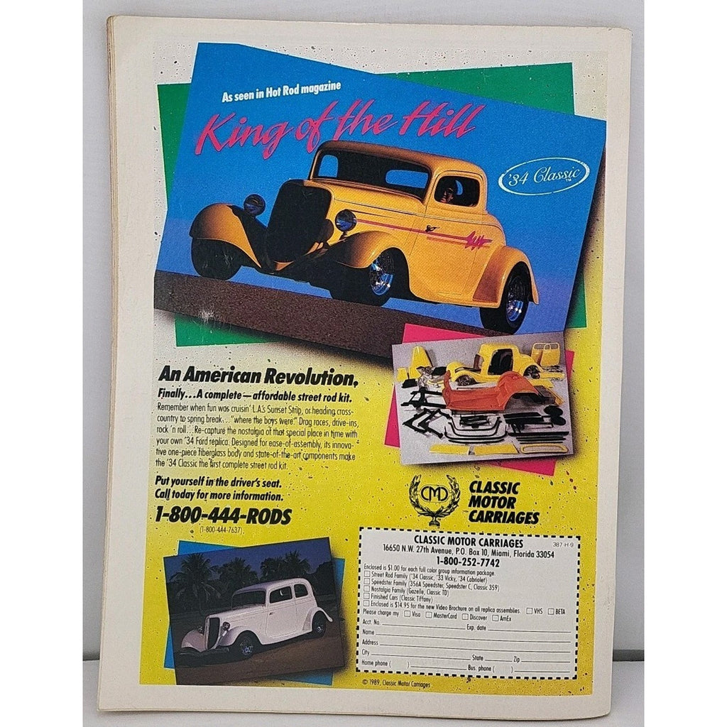 Petersen's Rod & Custom Magazine - August 1989 Volume 23 Number 4