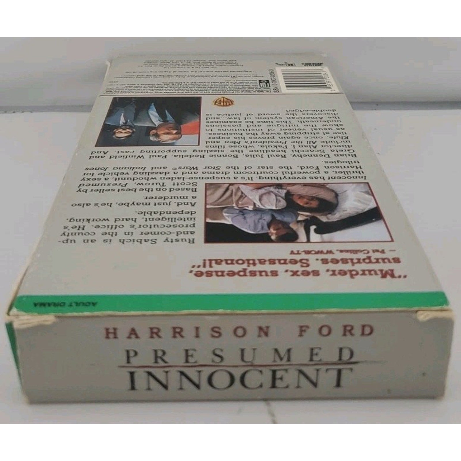 Presumed Innocent (VHS, 1991)