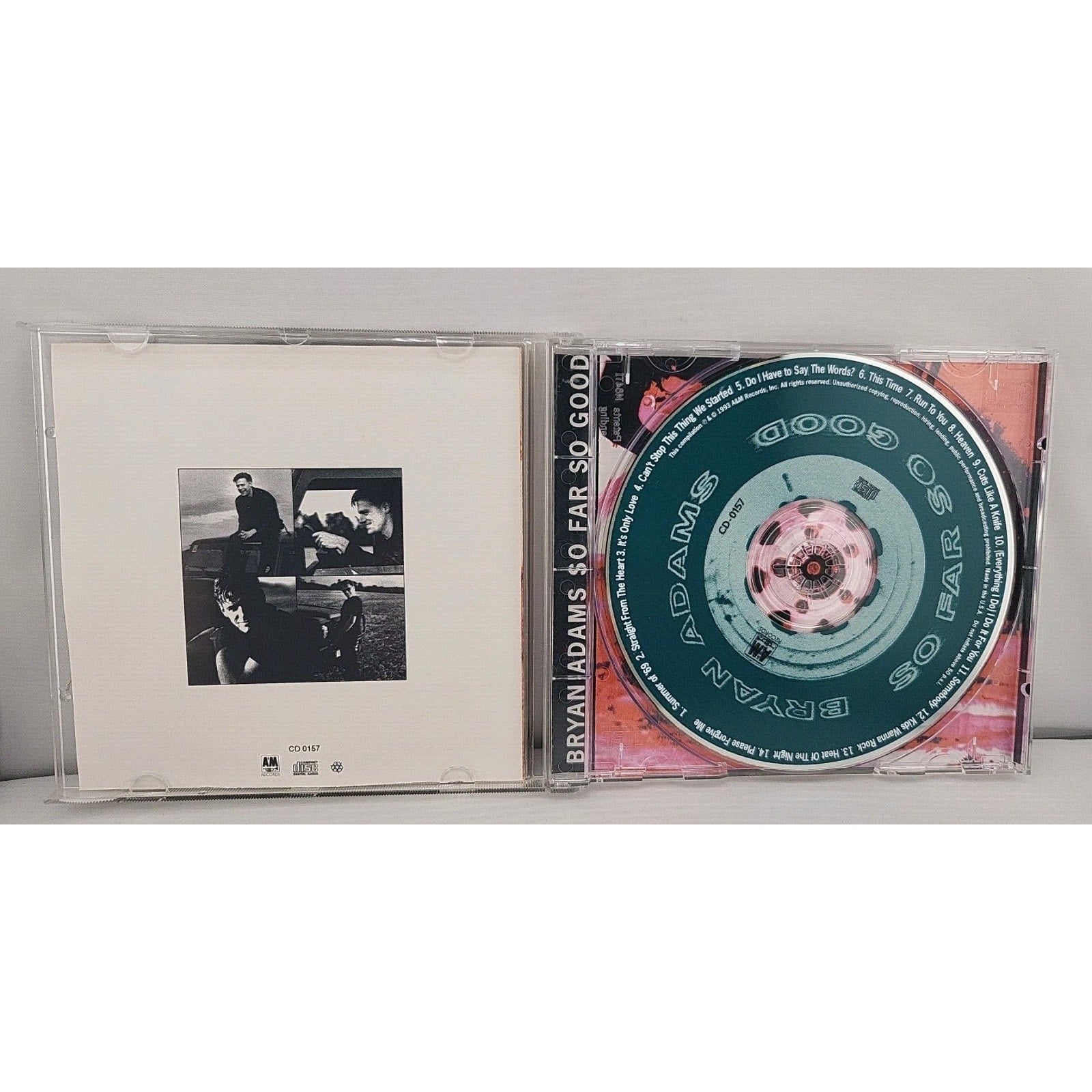 So Far So Good by Adams, Bryan (CD, 1993)