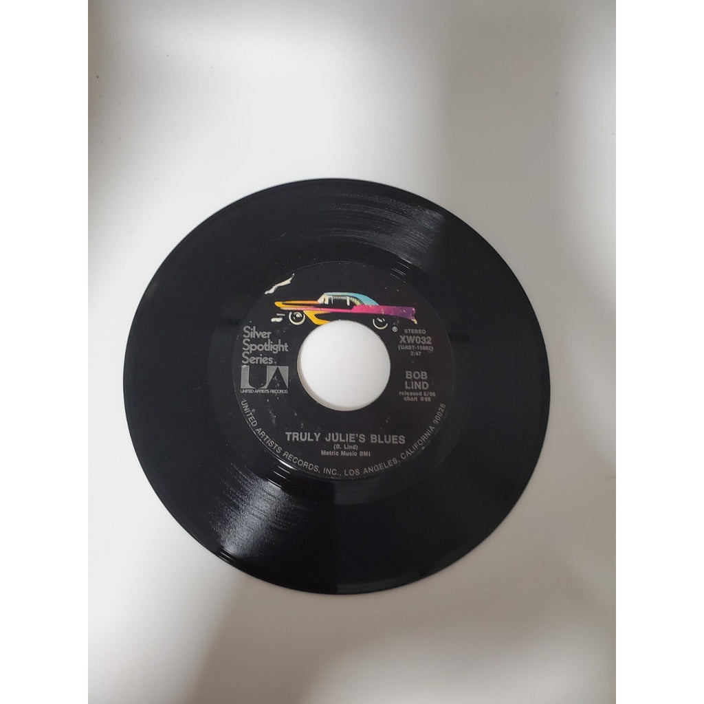 Bob Lund - Elusive Butterfly - 45RPM Record - Singles