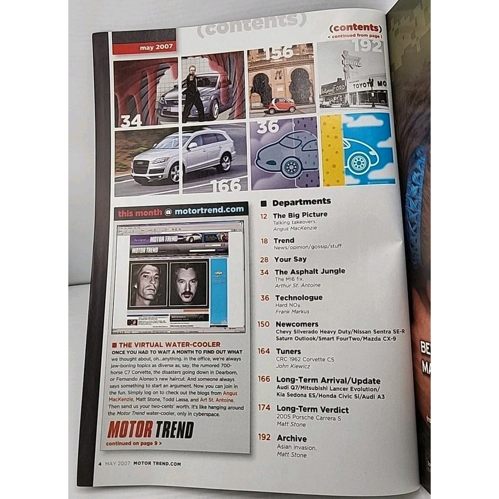 Motor Trend Magazine May 2007