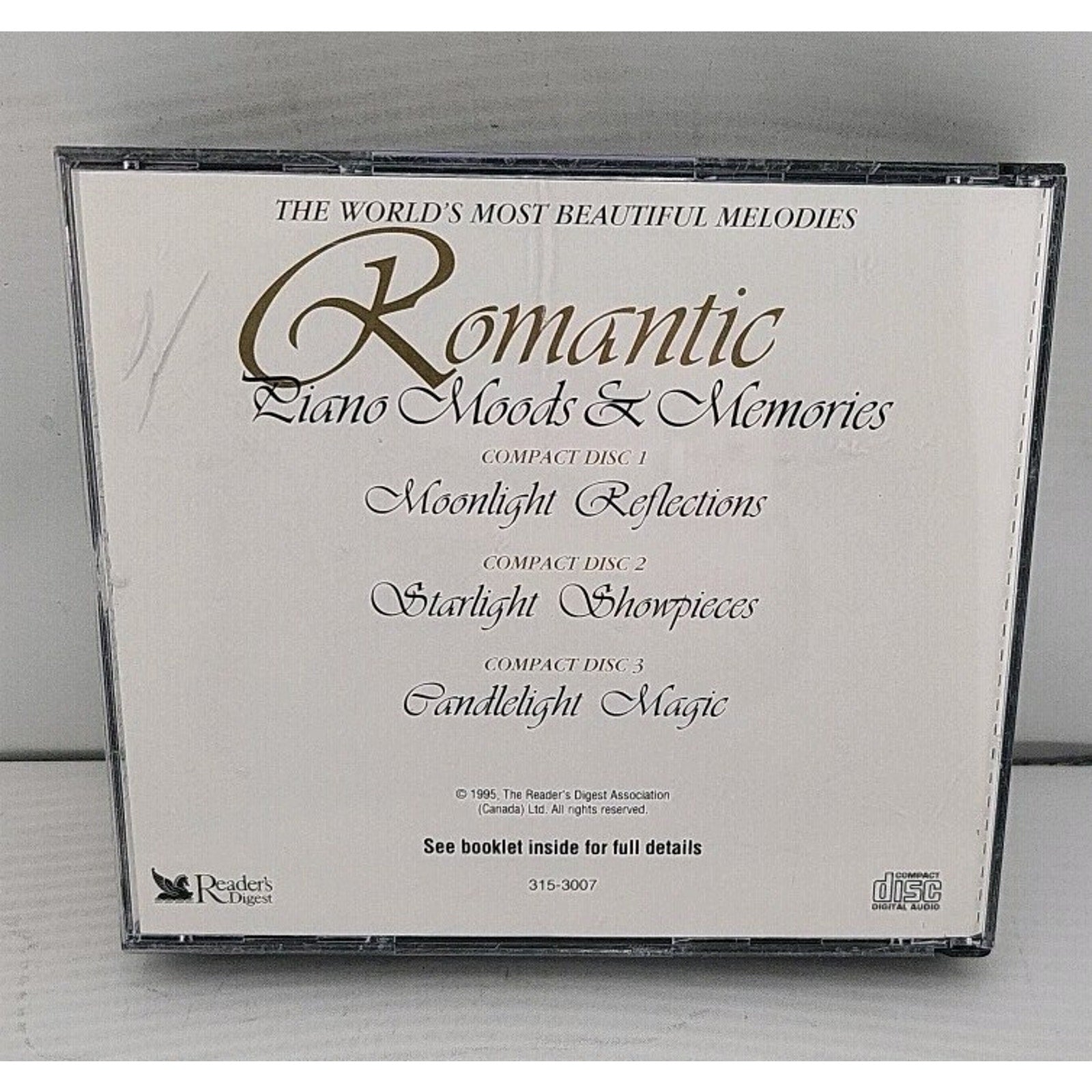 Romantic Piano Moods & Memories CD