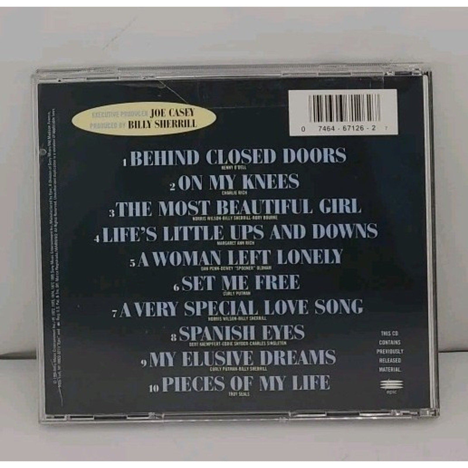 Superhits by Charlie Rich (CD, 1995)