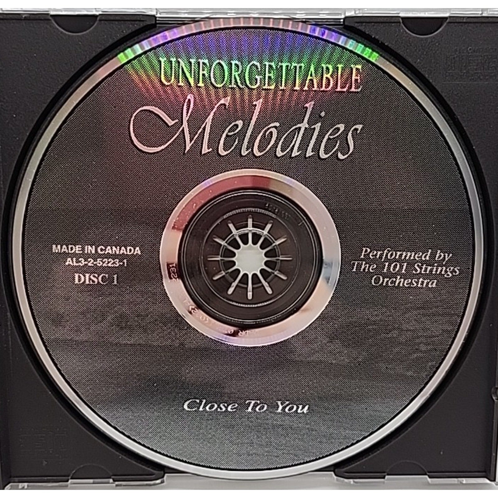 Unforgettable Melodies [Madacy] by 101 Strings (Orchestra) (CD, 1996, Disc 1
