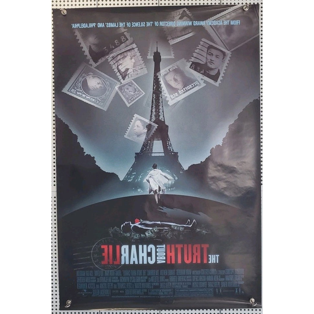The Truth About Charlie Double Sided Theatrical Movie Poster 27x40 Mark Wahlberg