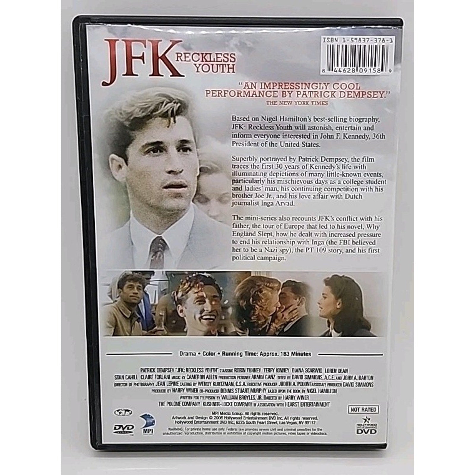 JFK: Reckless Youth (DVD, 2006)