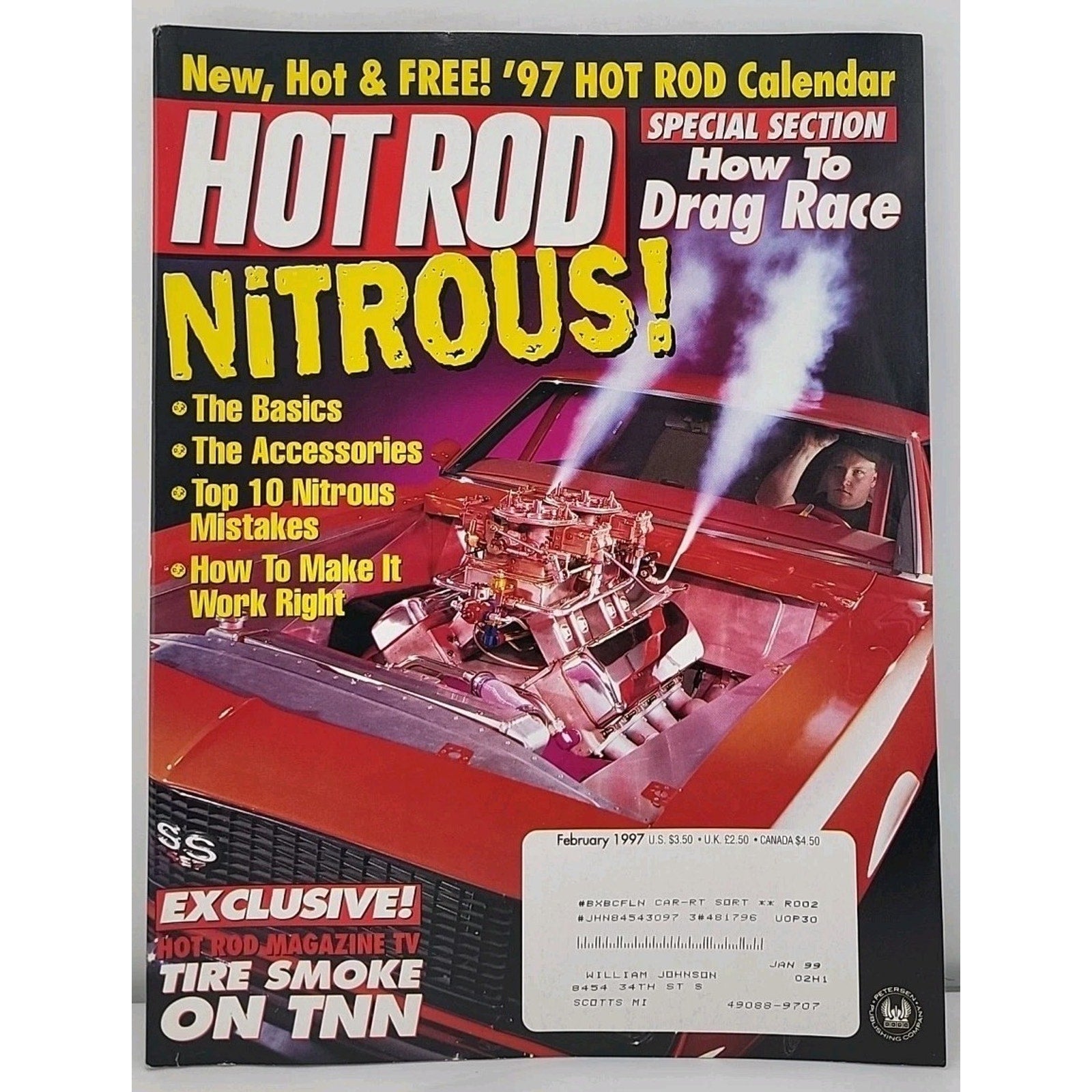 Hot Rod Magazine February 1997