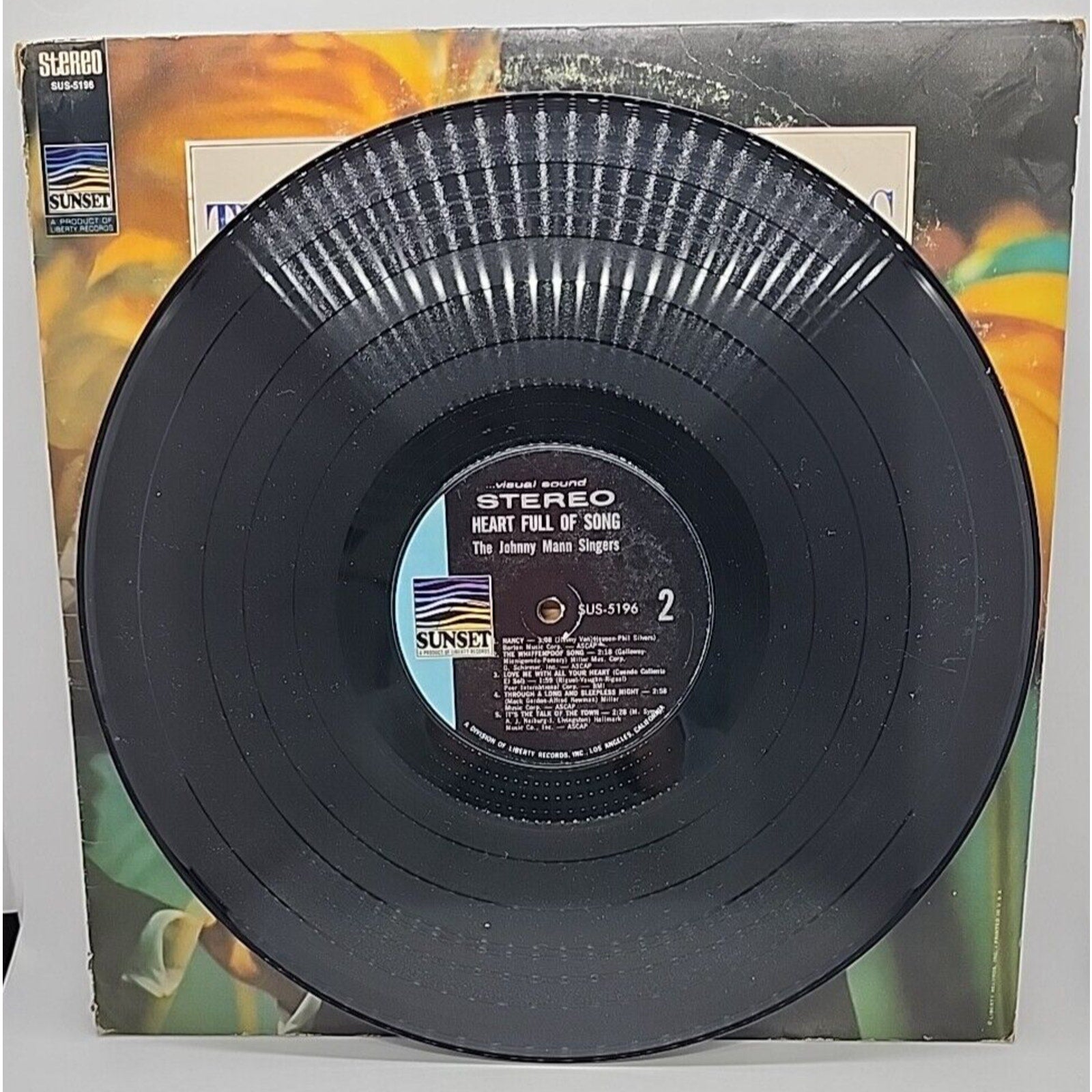 The Johnny Mann Singers ‎– Heart Full Of Song (Record)