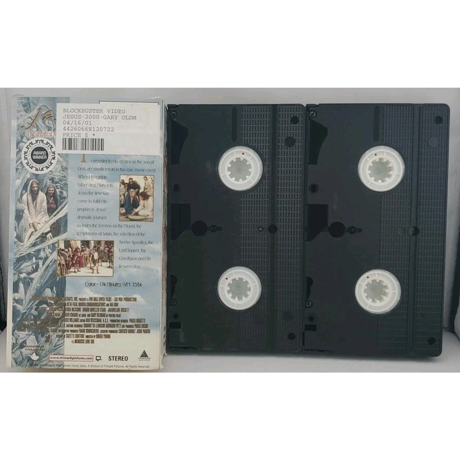 Jesus (VHS, 2000, 2-Tape Set)
