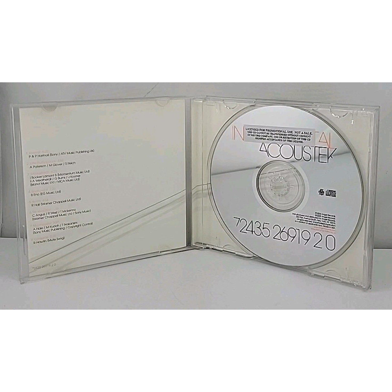 Acoustek by Instrumental (CD, 2000)