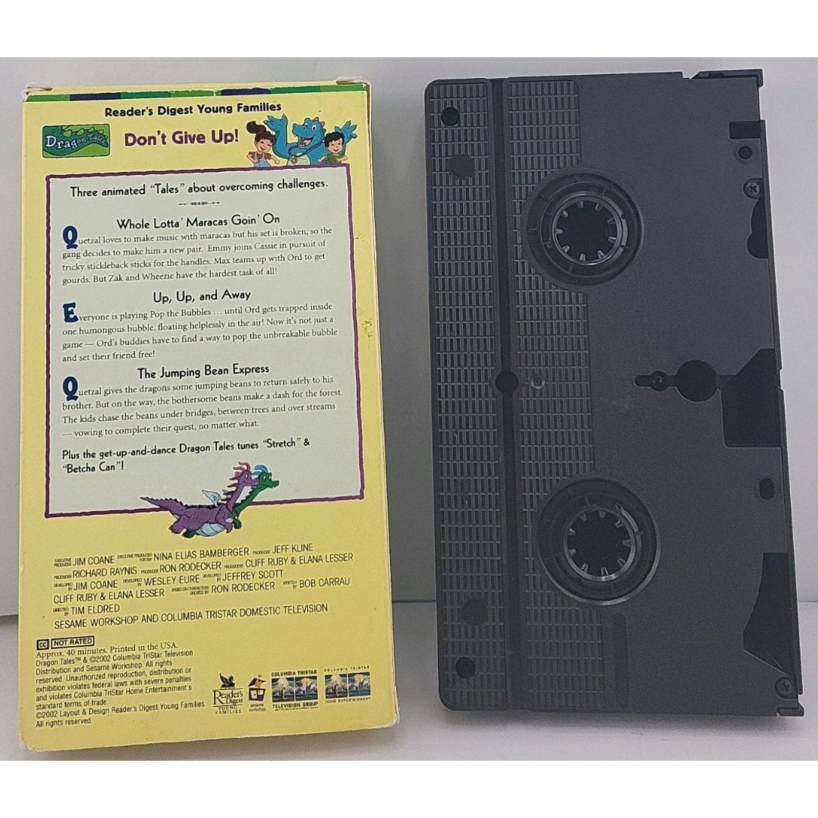 Dragon's Tales Don't Give Up (VHS)