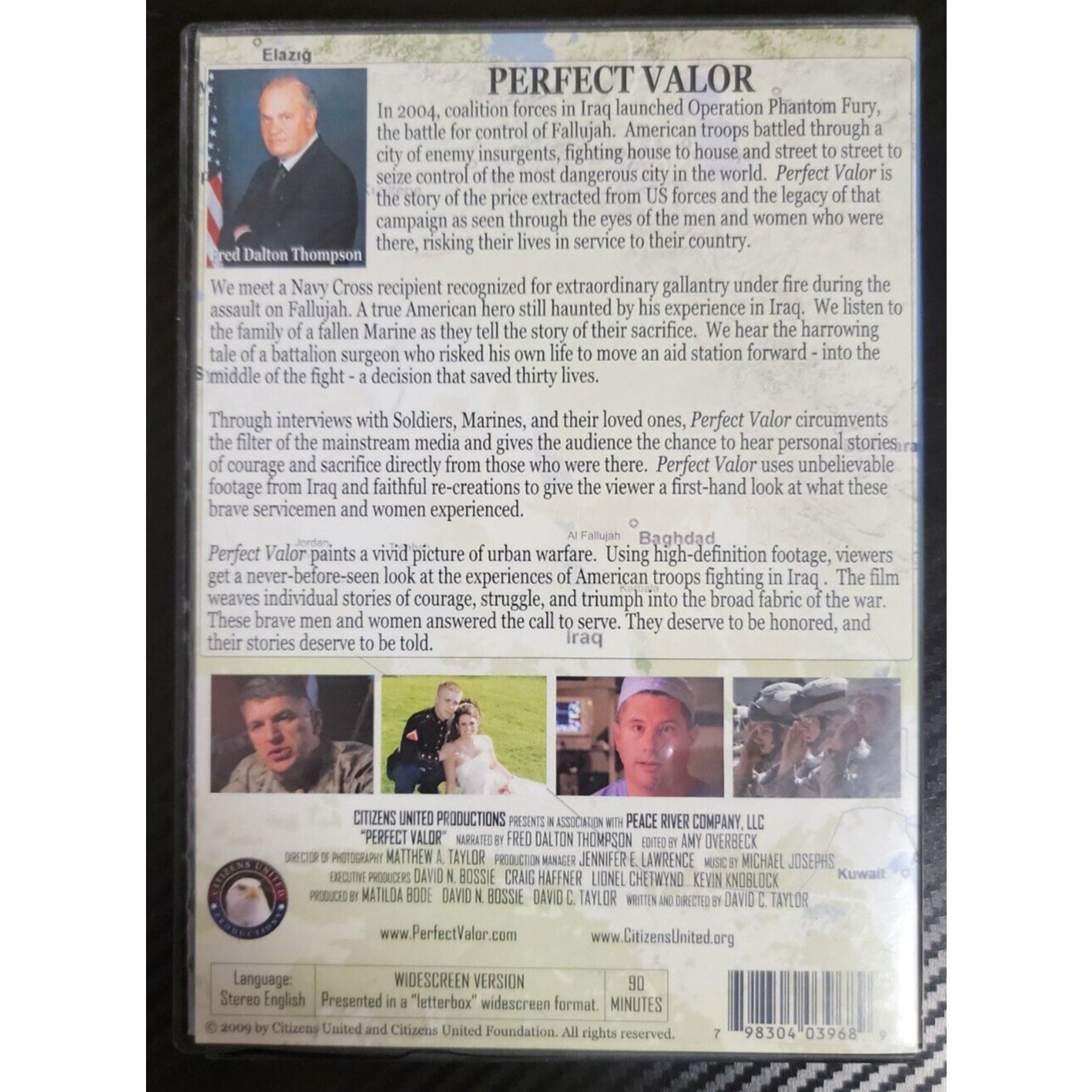 Perfect Valor Dvd Citizens United Productions