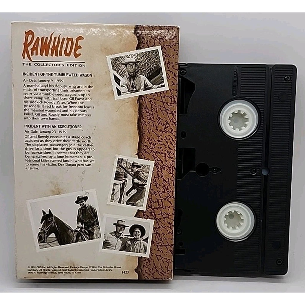 Rawhide (VHS, 1991, Columbia House Collector's Edition)