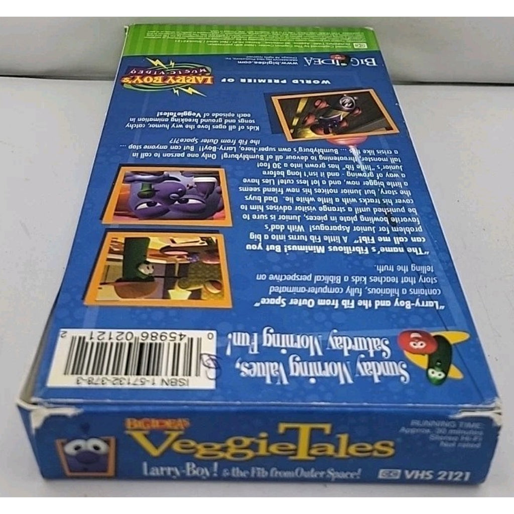 VeggieTales - Larryboy the Fib from Outer Space (VHS)