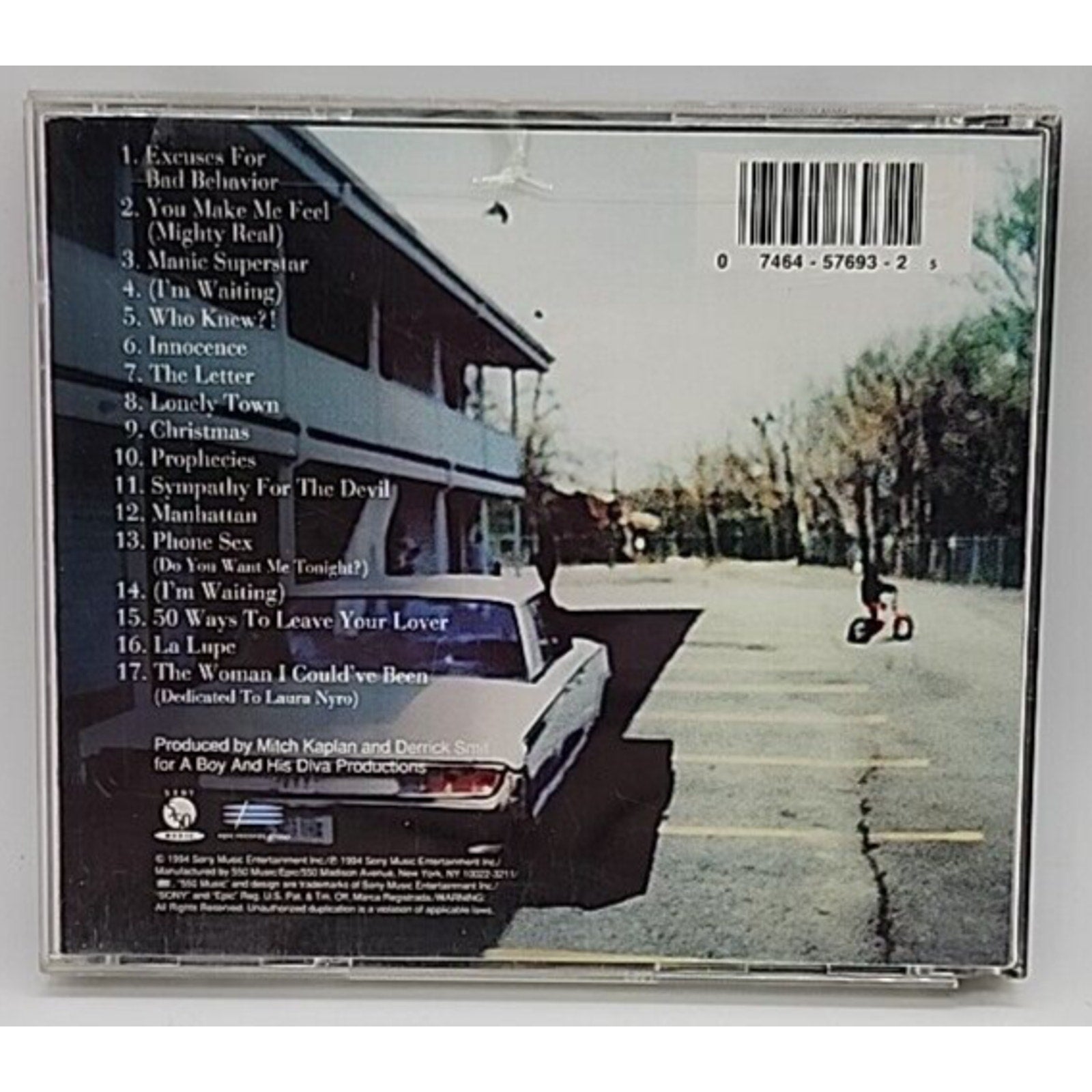 Excuses for Bad Behavior, Pt. 1 by Sandra Bernhard (CD, Aug-1994, Sony Music...