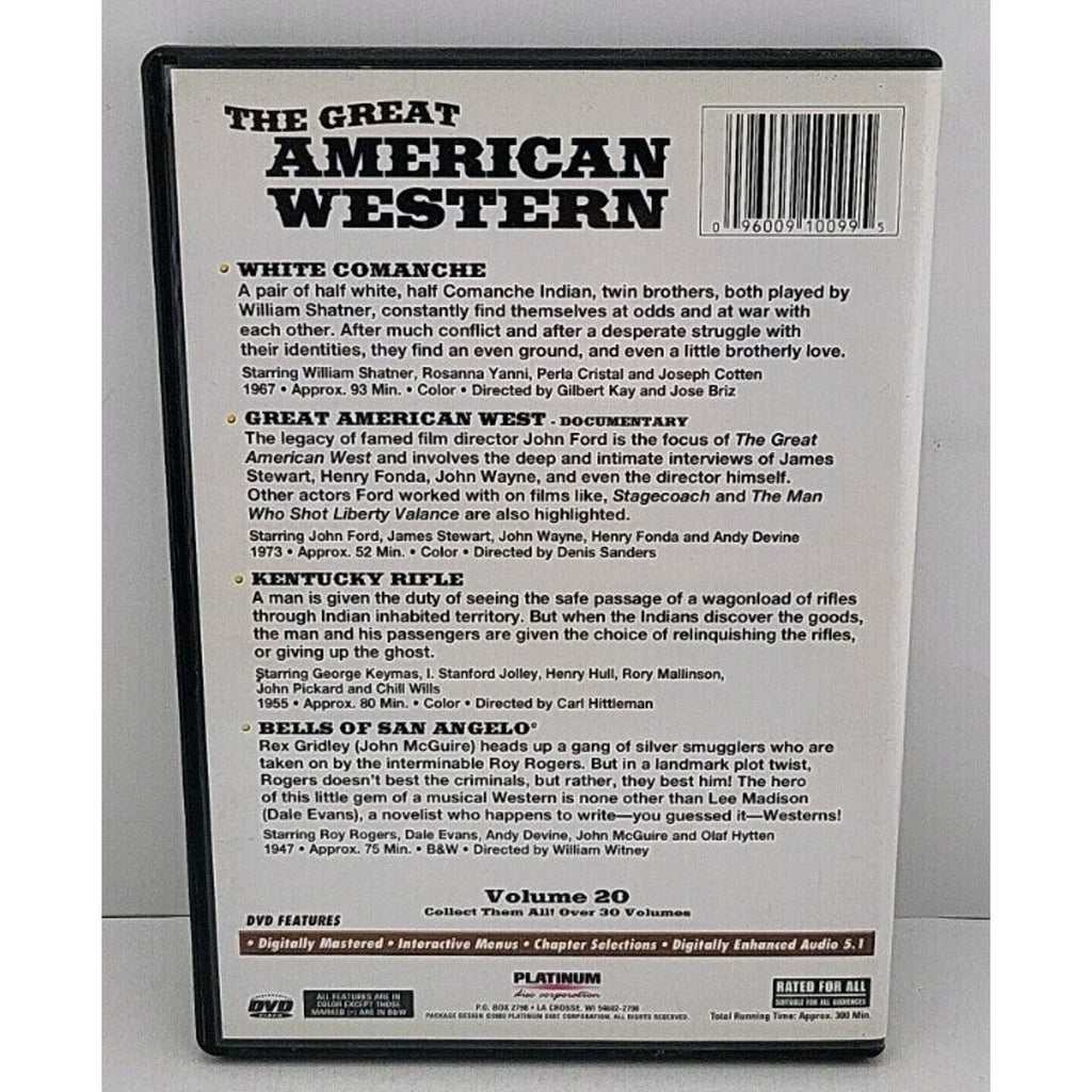 The Great American Western: Volume 20 (DVD, Fullscreen)