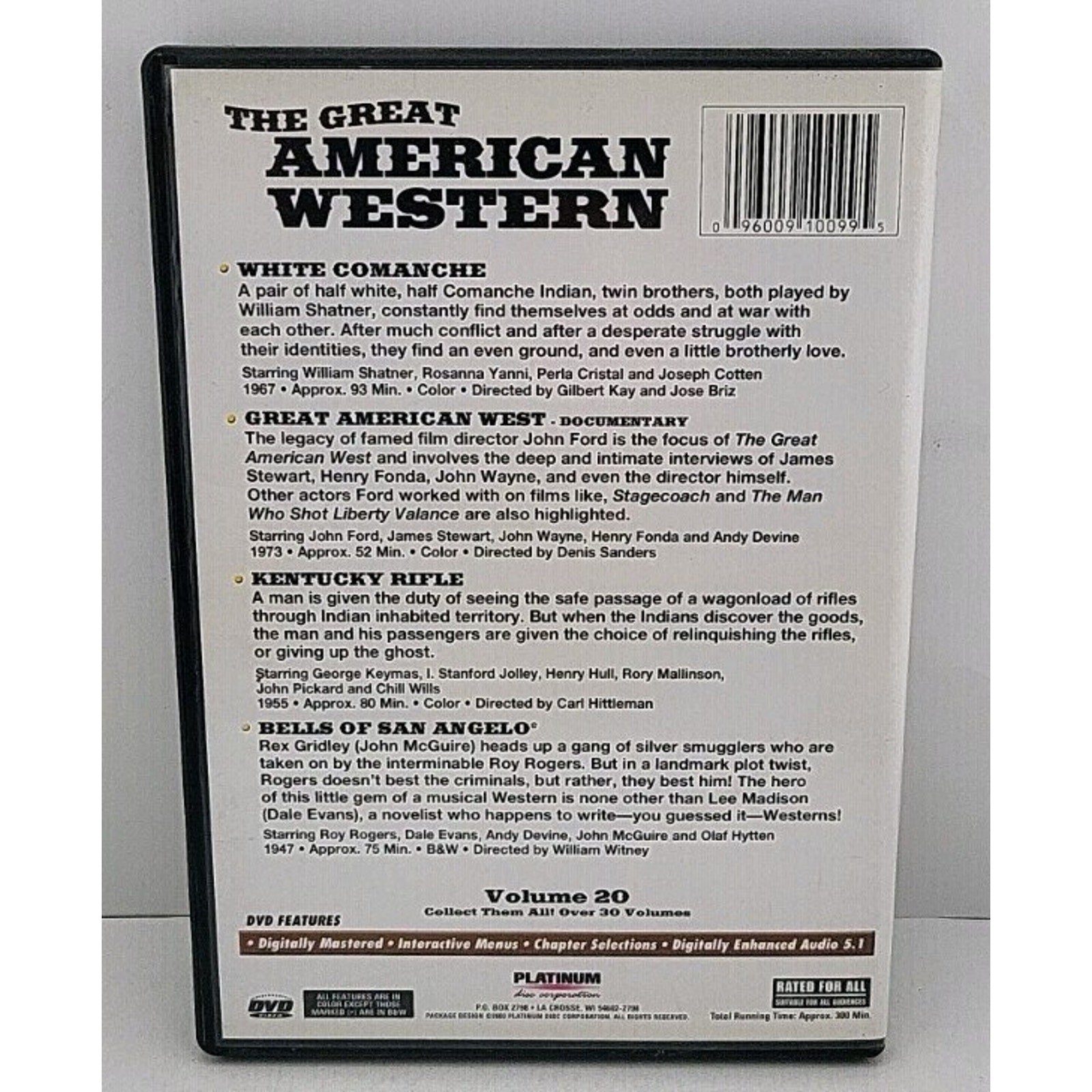The Great American Western: Volume 20 (DVD, Fullscreen)